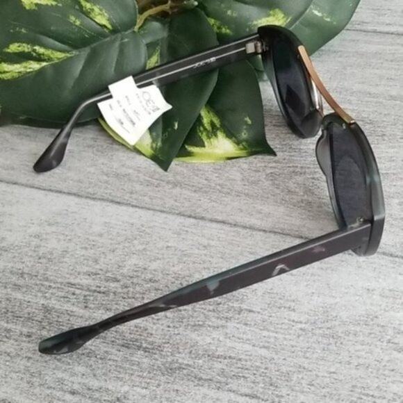 Joe\'s Jeans black & blue Matte Tortoise Cat Eye Sunglasses NEW main image 5